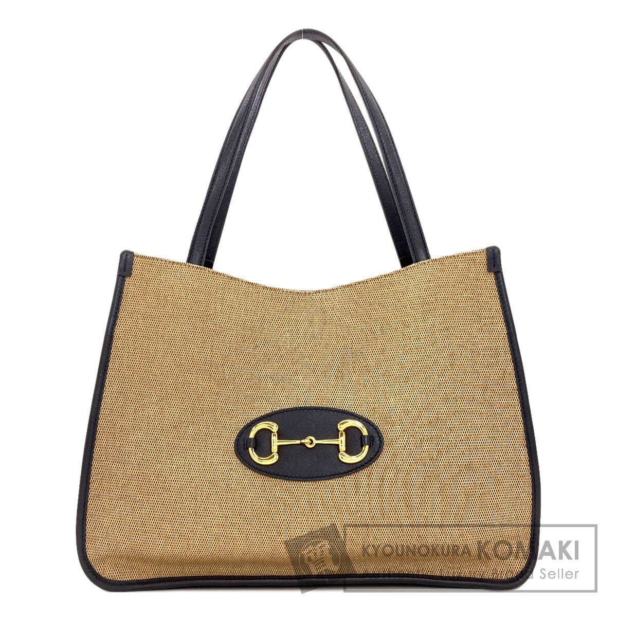 GUCCI グッチ 623694 ホースビット 1955 日本限定 トートバッグ キャンバス レディース [中古]