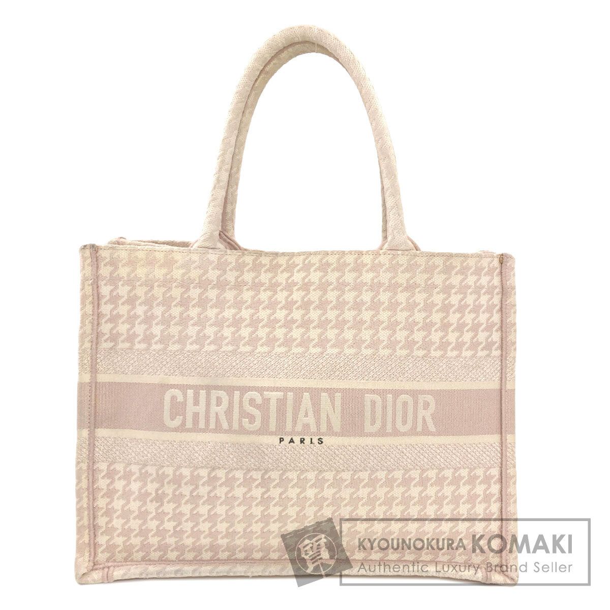 CHRISTIAN DIOR クリスチャンディオール ブックトート トートバッグ キャンバス レディース [中古]