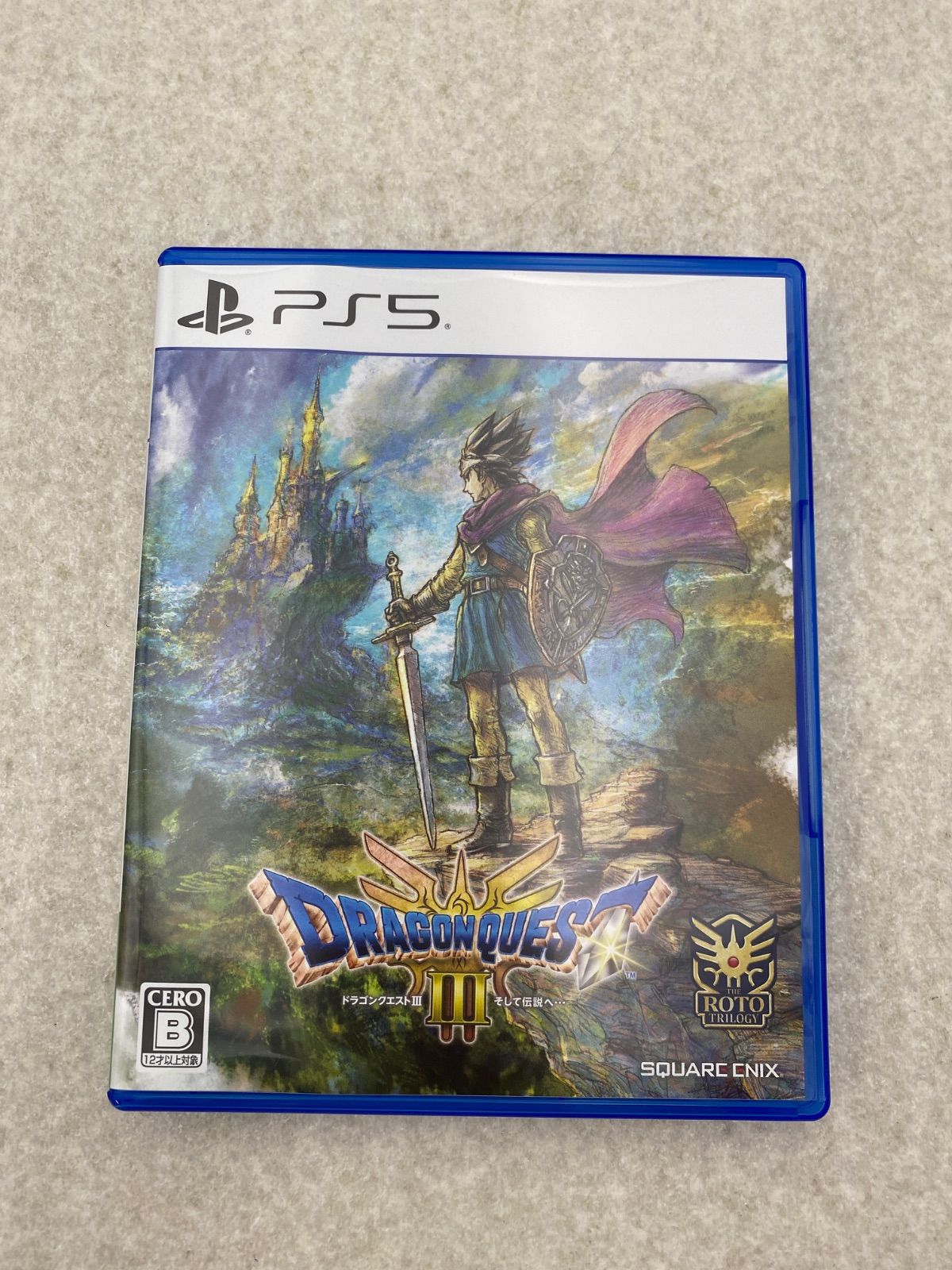 ドラゴンクエストⅢ そして伝説へ ブック型パッケージ収納ボックス PS5