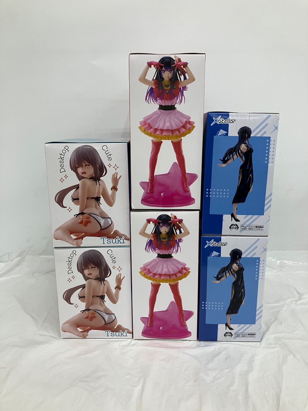 未開封 美少女フィギュアまとめ売り フィギュア 3種6個セット LF6514