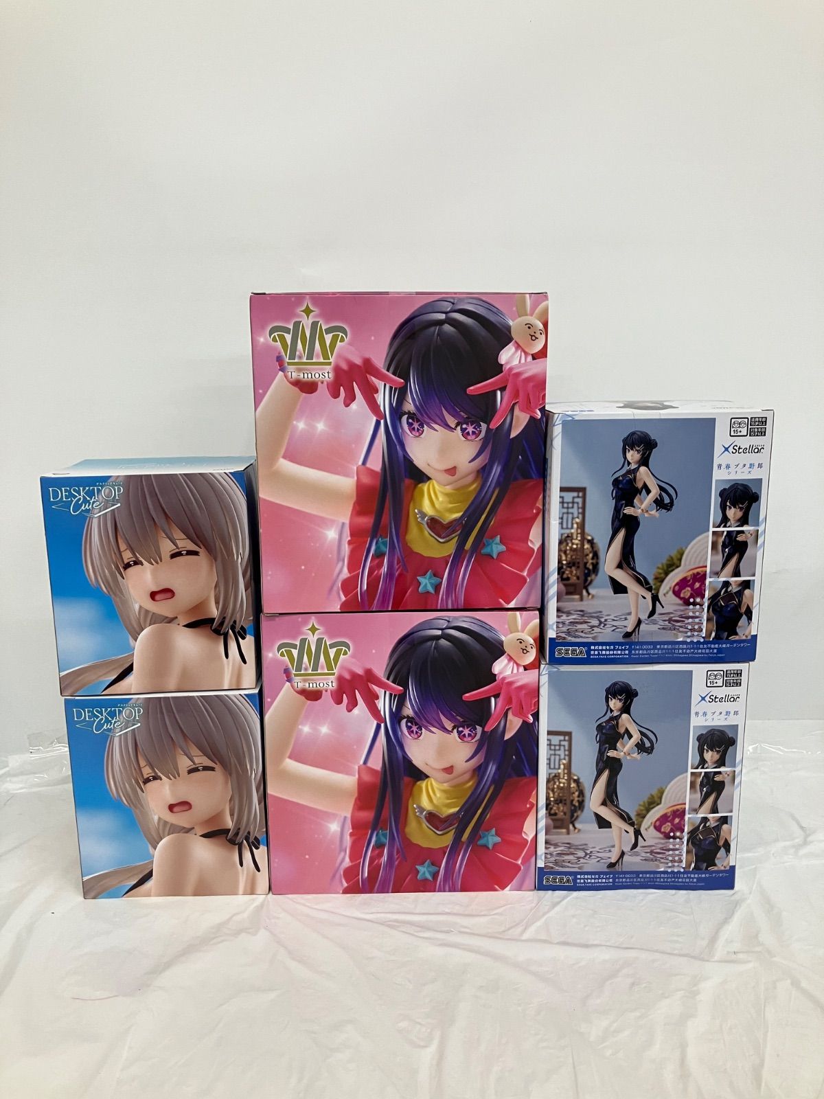 未開封 美少女フィギュアまとめ売り フィギュア 3種6個セット LF6514