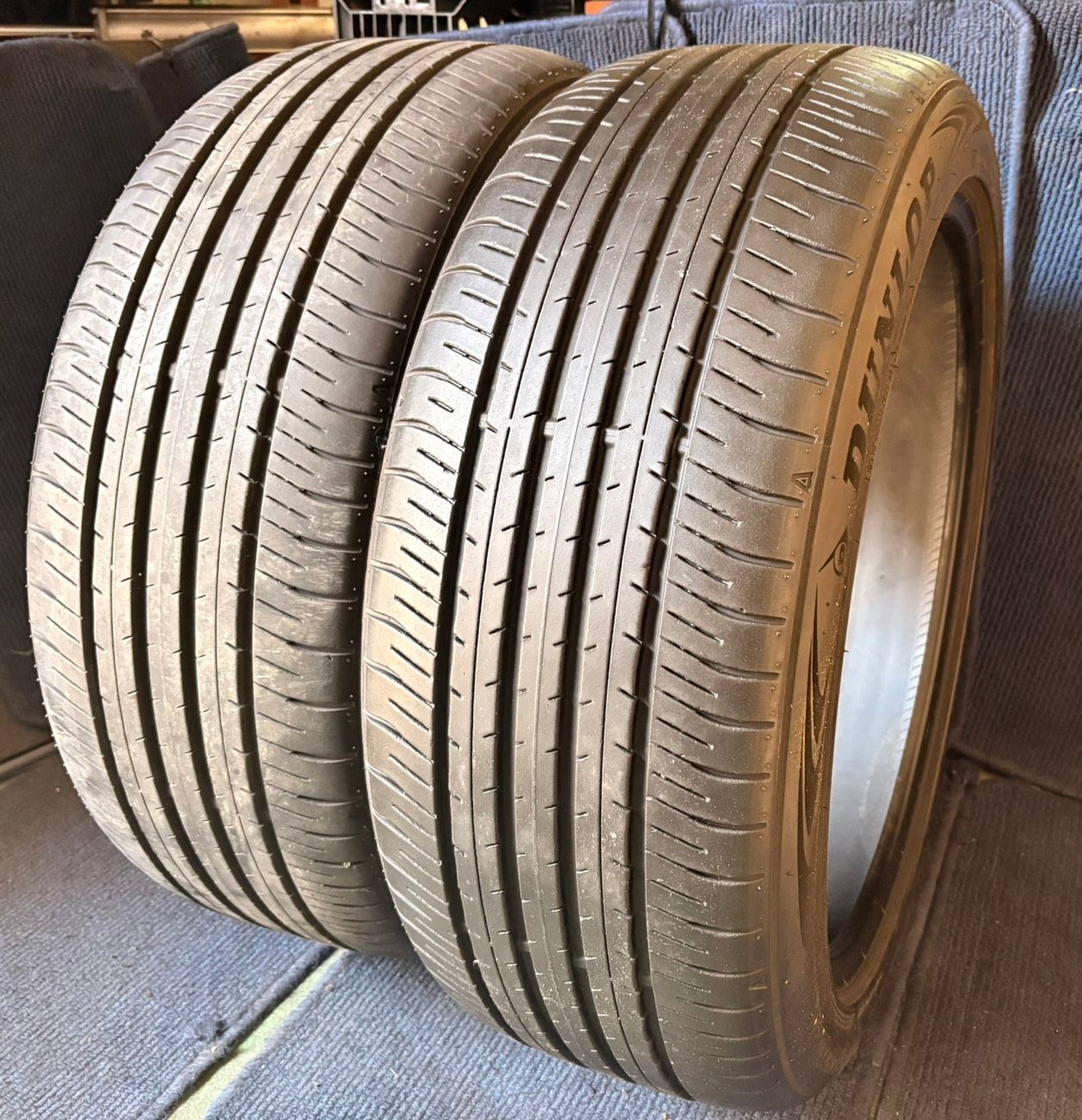 ☆送料無料☆【2024年製造】【溝7.5分山】DUNLOP e・SPORT MAXX 2本 245/45R20 ASP3698