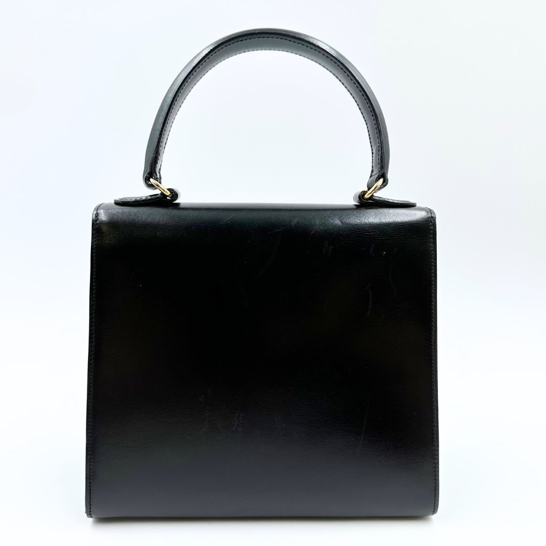 美品】CELINE ガンチーニ レザー 2WAY ハンドバッグ Gカード - メルカリ