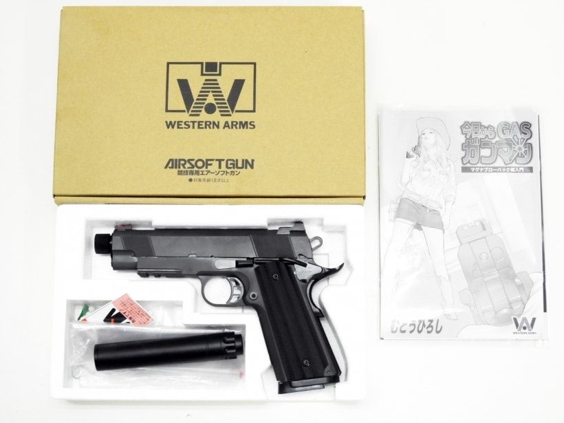 [WA] STI HOST SS 4.0 サイレンサーモデル ガスブローバック (中古ランクAトイガン)