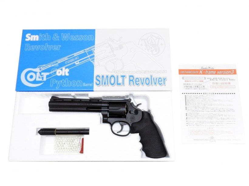 [タナカ] SMOLT/スモルト 6インチ HW Ver.3 スマイソン ガスリボルバー (中古美品トイガン)