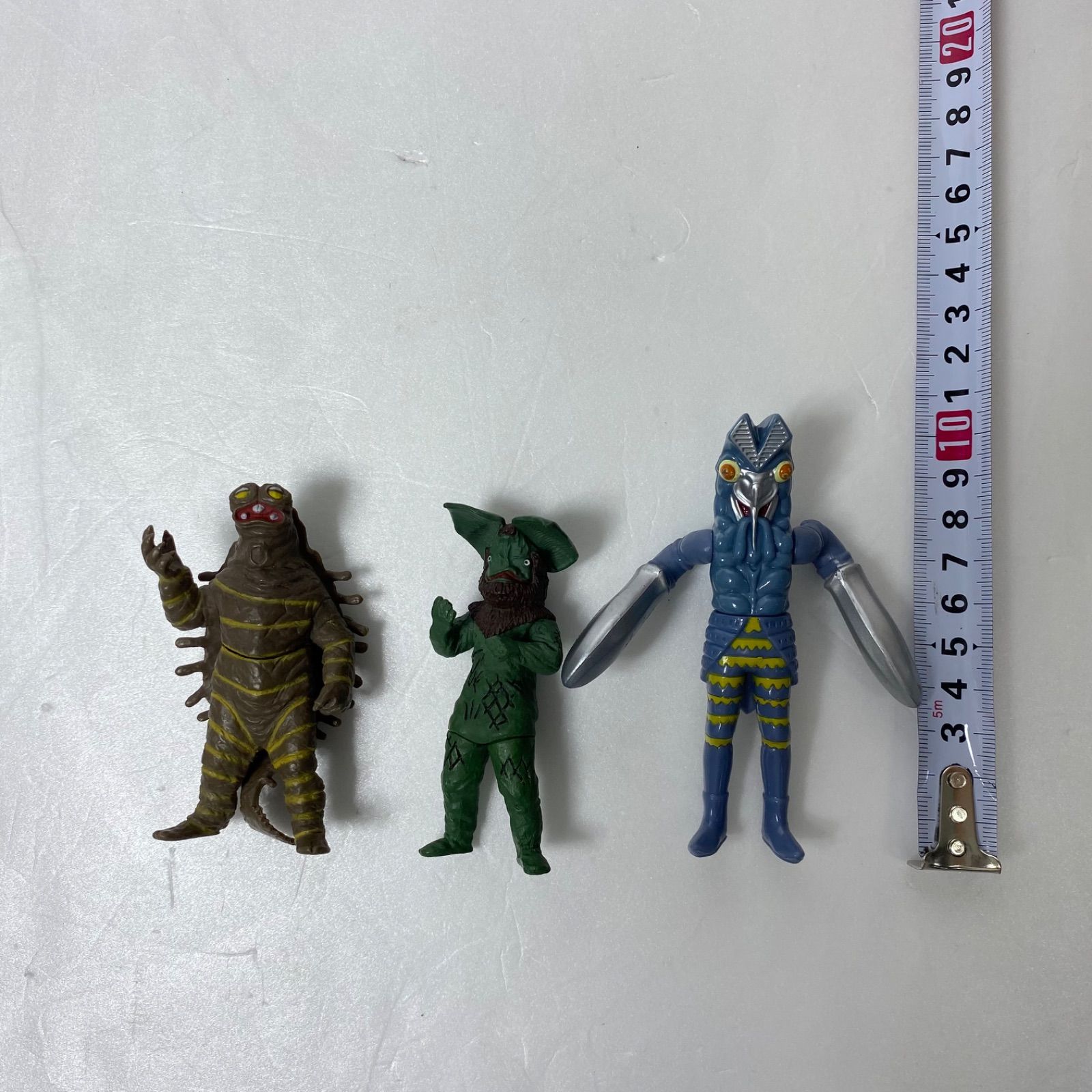 ウルトラマンシリーズ ソフビフィギュア 怪獣付き 7体まとめ売り