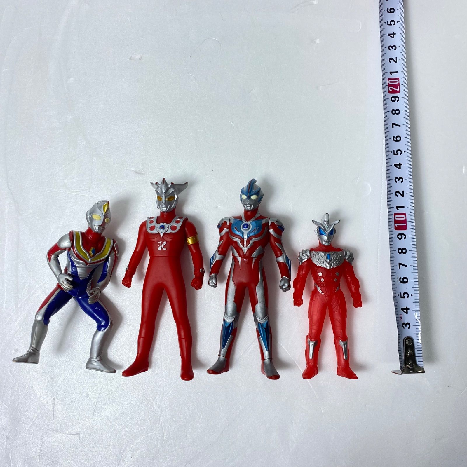 ウルトラマンシリーズ ソフビフィギュア 怪獣付き 7体まとめ売り