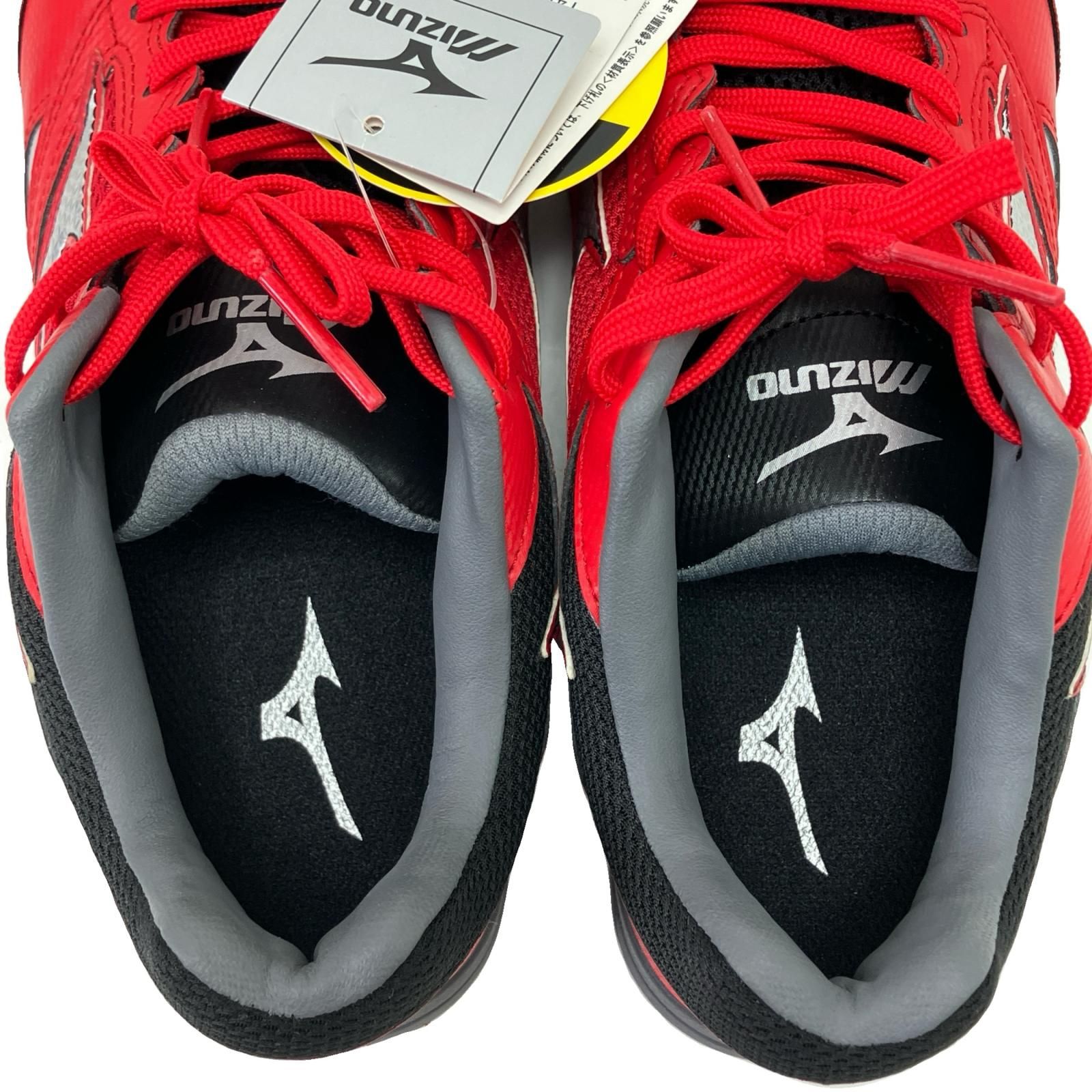 MIZUNO ミズノ 安全靴 24.5cm レッド C1GA170062 - メルカリ