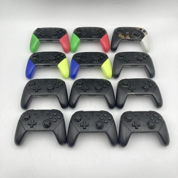 【中古】ｹﾞｰﾑOP）【ジャンク】任天堂/Switch Proコントローラー 12台まとめ /動作未確認/HAC-013[6][240006577211]