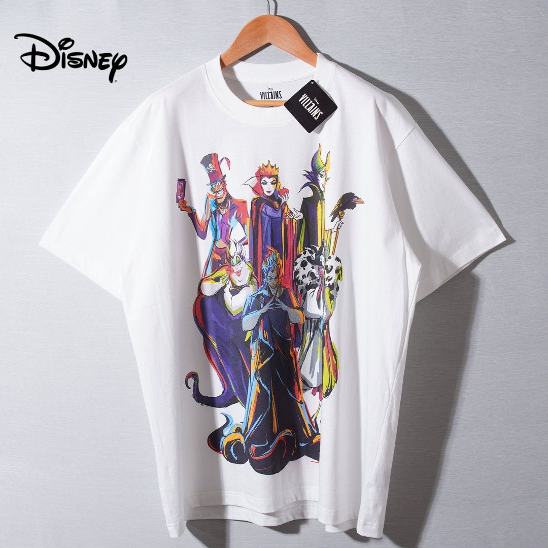 デッドストック】 ディズニー Disney ヴィランズ Villains Tシャツ XL