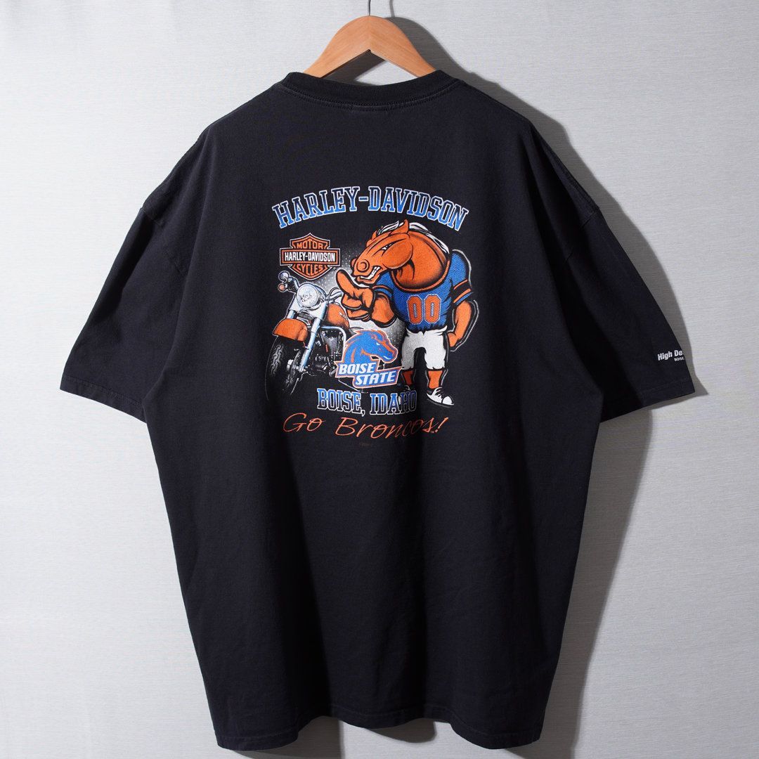 Vintage ハーレーダビッドソン Tシャツ ビッグサイズ ブラック USA製 ハーレーダビッドソン Tシャツ XXL 2009年製 ブラック ハーレーT