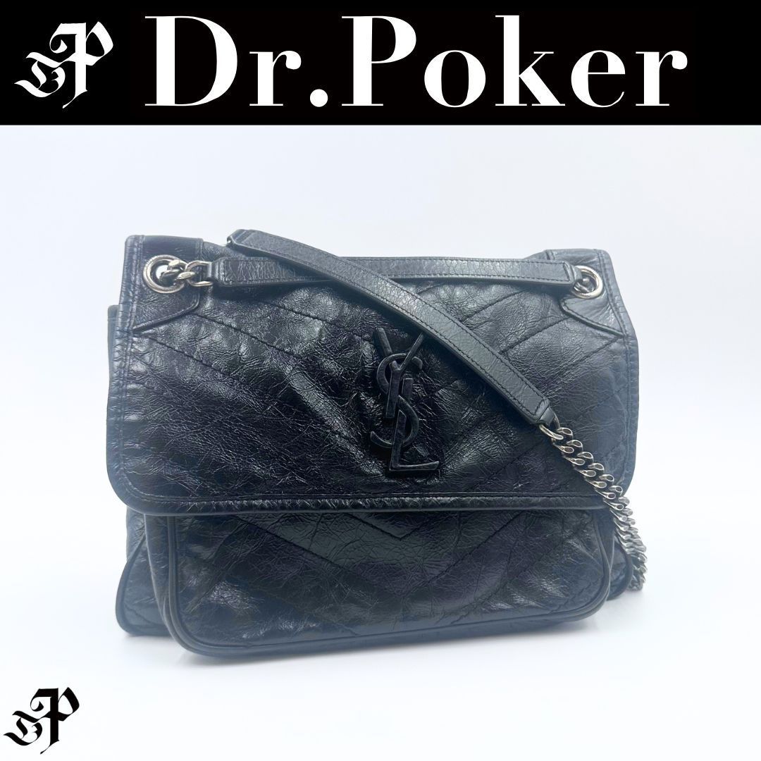 【美品】Saint Laurent ニキ ミディアム 2WAY ショルダーバッグ
