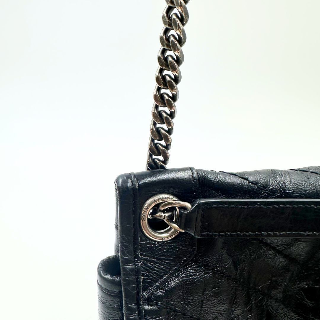 【美品】Saint Laurent ニキ ミディアム 2WAY ショルダーバッグ