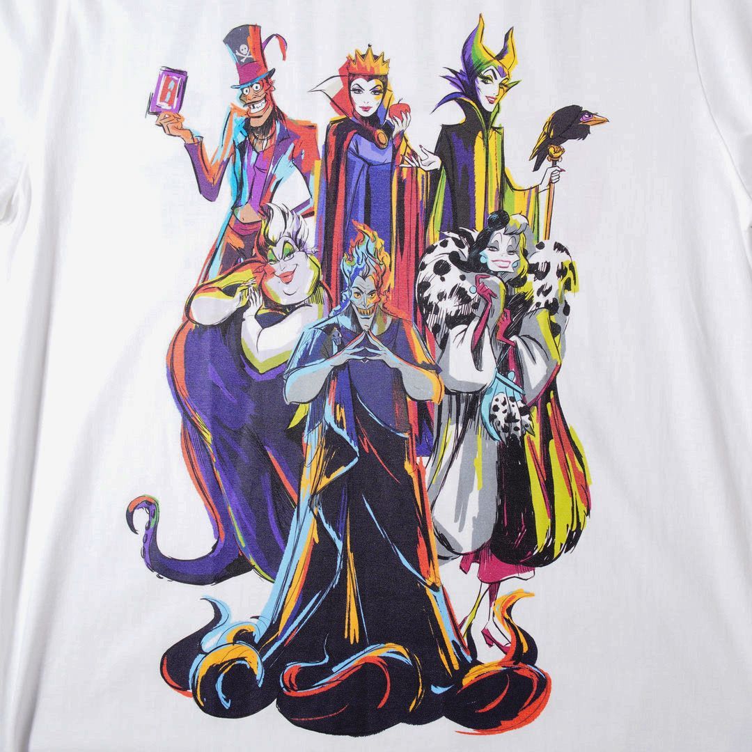 デッドストック】 ディズニー Disney ヴィランズ Villains Tシャツ XL