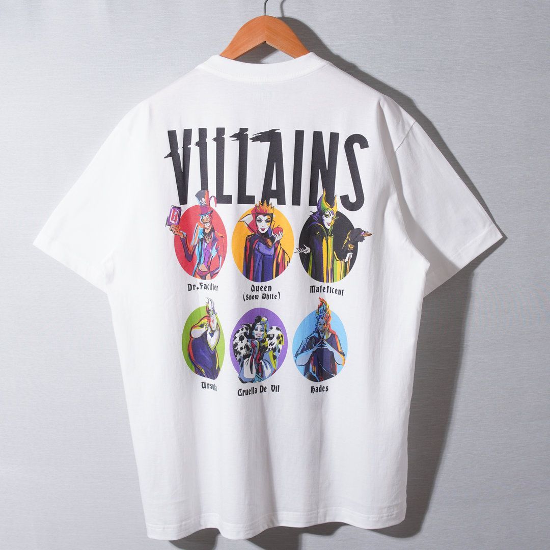 デッドストック】 ディズニー Disney ヴィランズ Villains Tシャツ XL