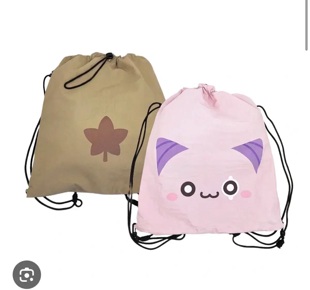 メイプルストーリー ピンクビン シャーリングバッグ メイプル リバーシブル 新品