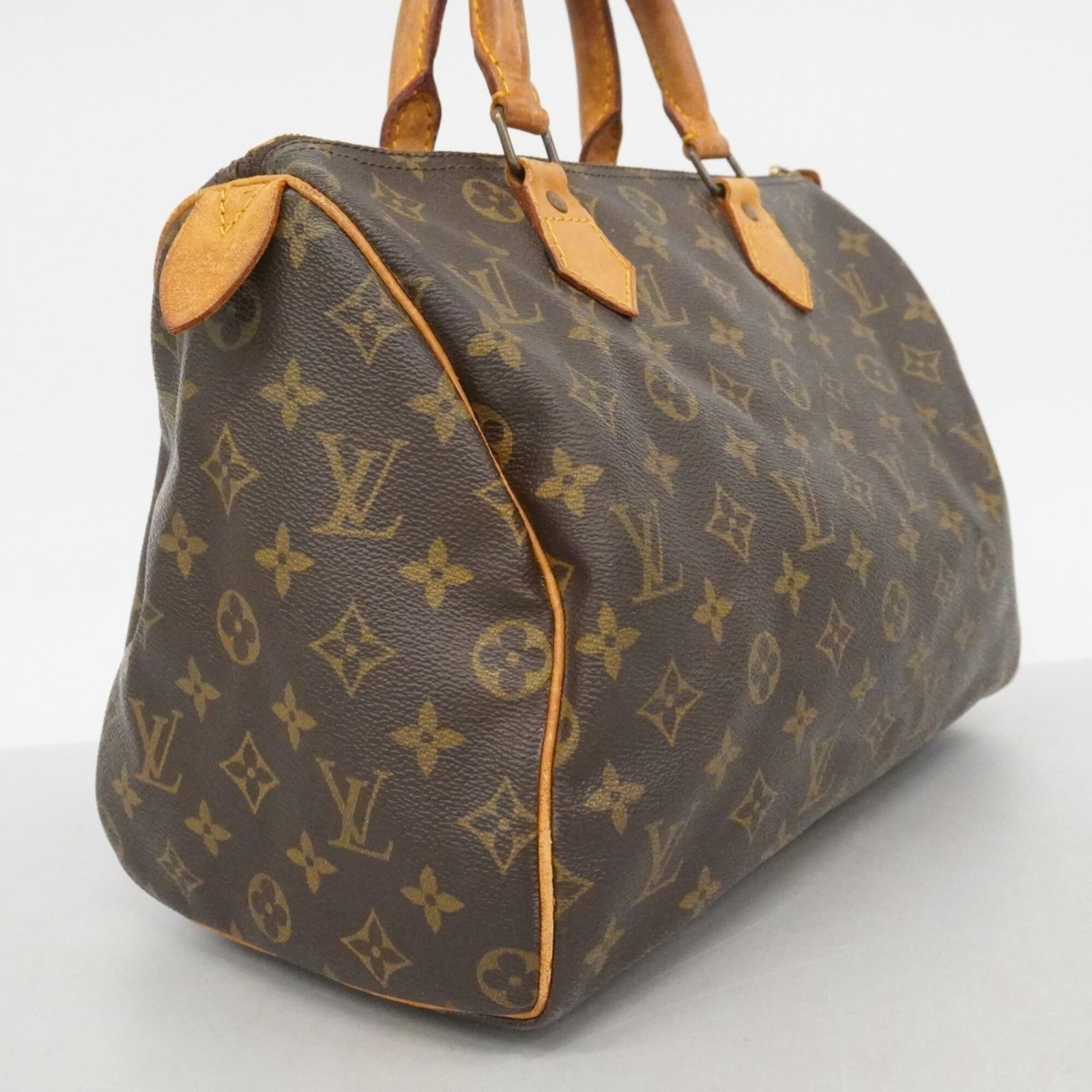 ルイ・ヴィトン(Louis Vuitton) ルイ・ヴィトン ハンドバッグ モノグラム スピーディ30 M41108 ブラウンレディース