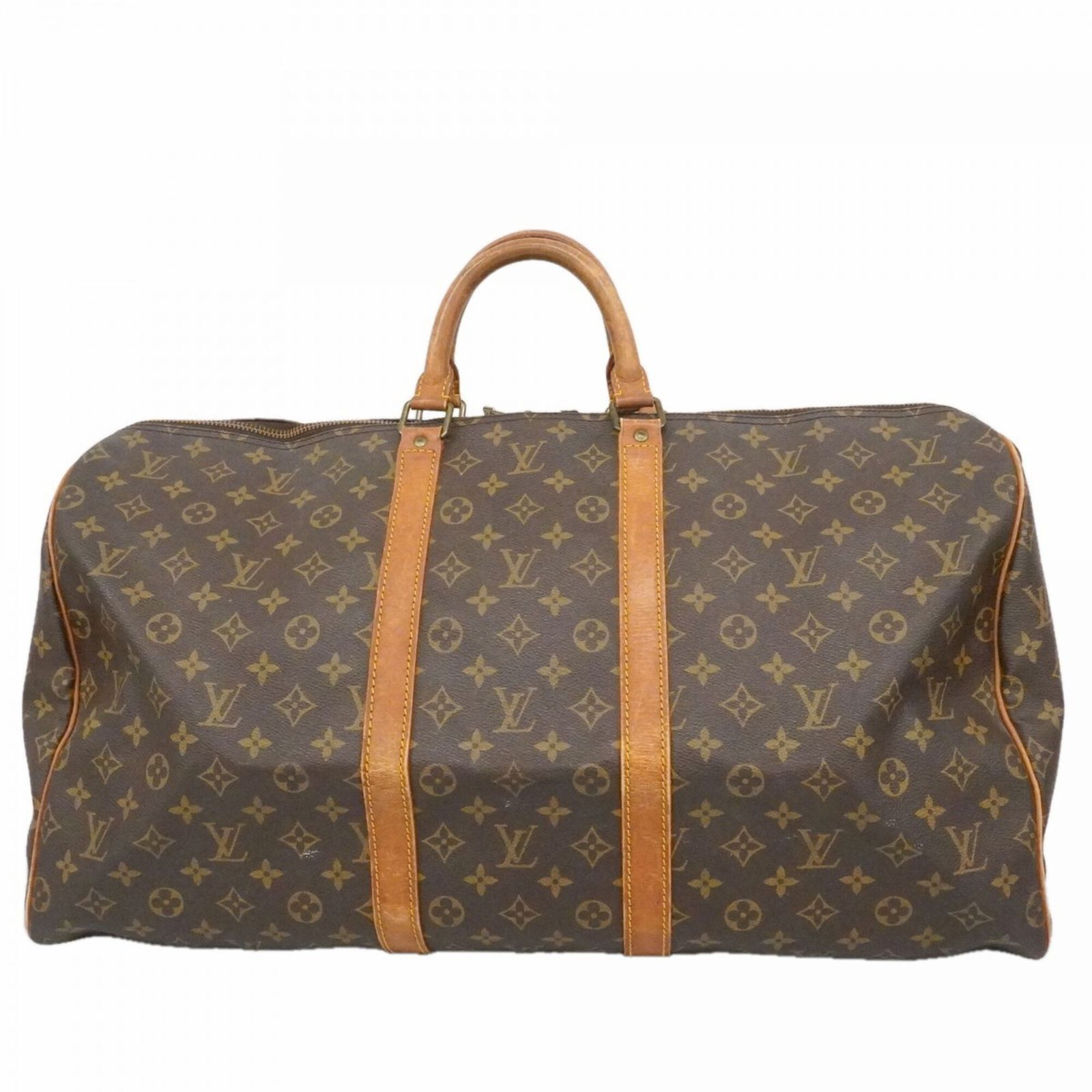 ルイ・ヴィトン(Louis Vuitton) ルイ・ヴィトン バッグ・ボストンバッグ モノグラム キーポル55 M41424 ブラウンメンズ レディース