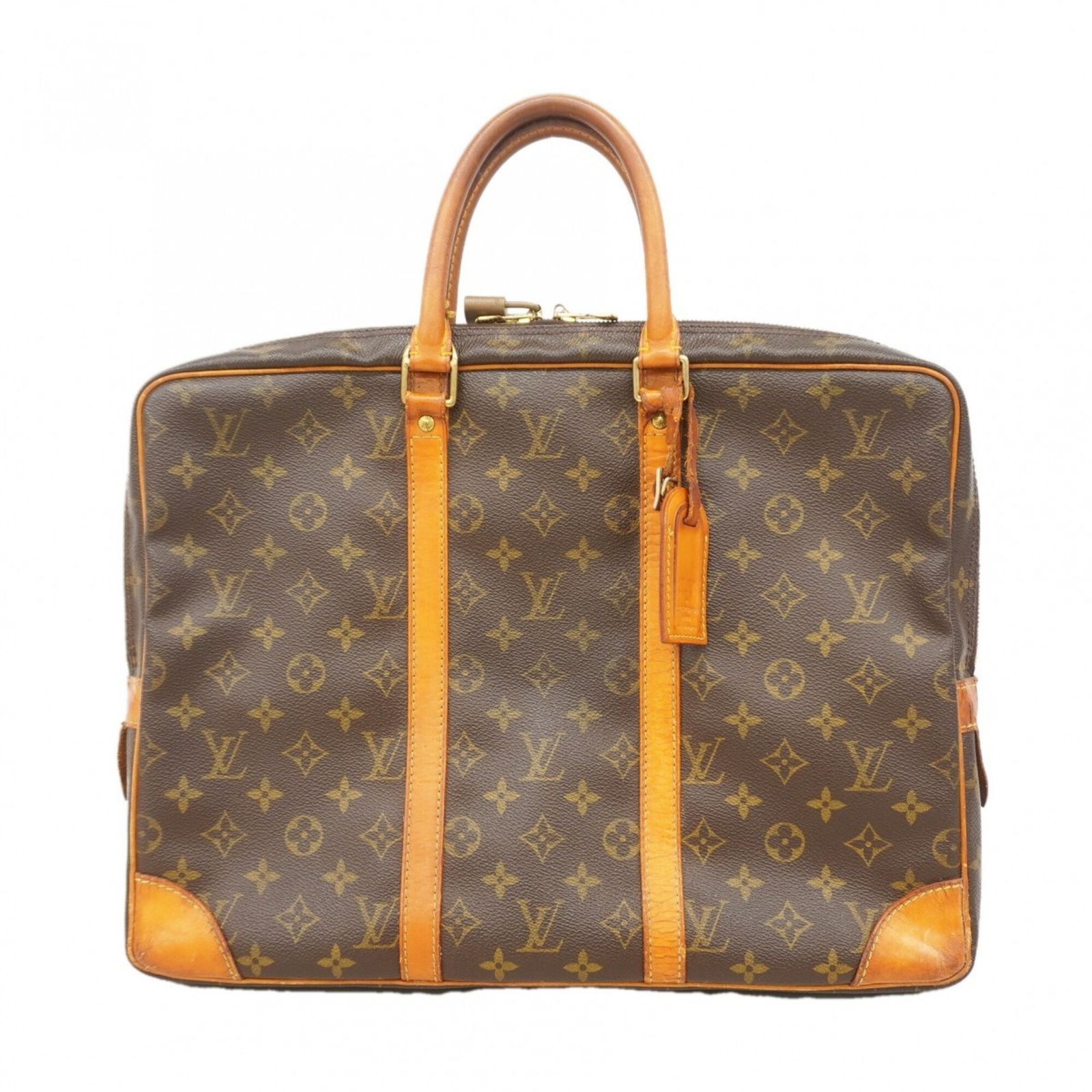 ルイ・ヴィトン(Louis Vuitton) ルイ・ヴィトン バッグ モノグラム ポルトドキュマンヴォワヤージュ M53361 ブラウンメンズ