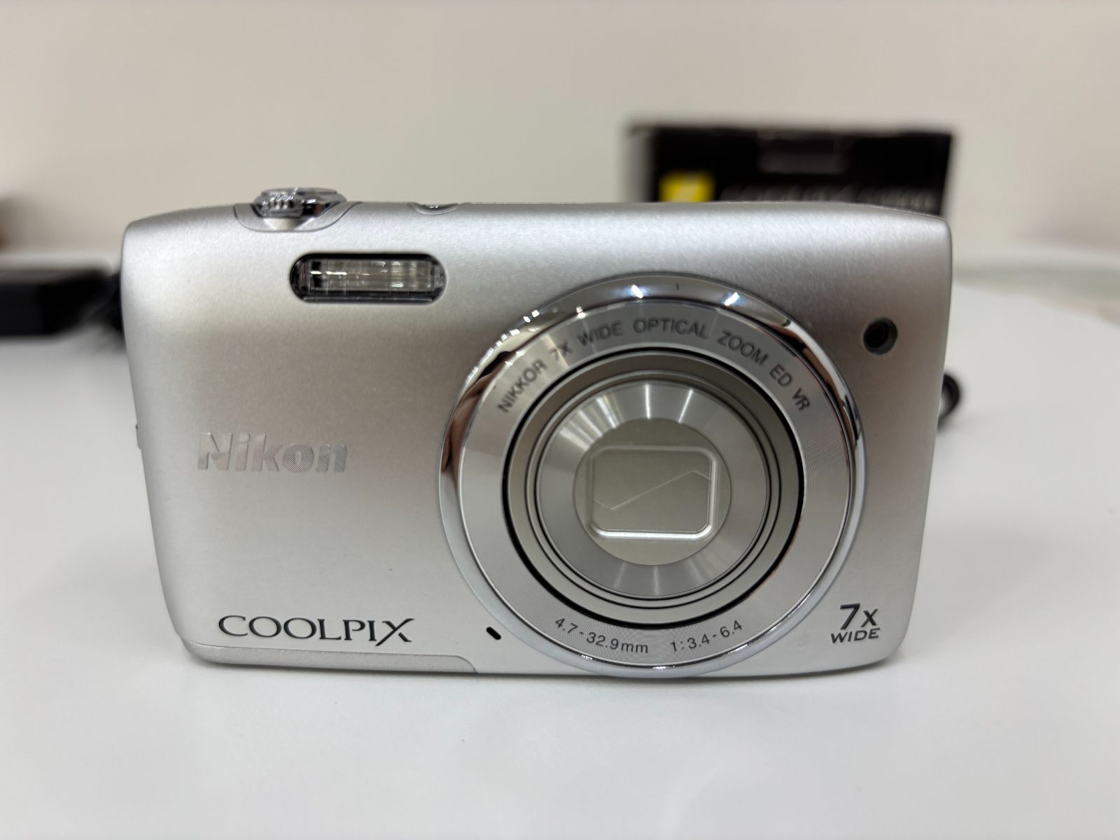 Nikon COOLPIX S3500 ニコン クールピクス 箱付き メモリーカード付