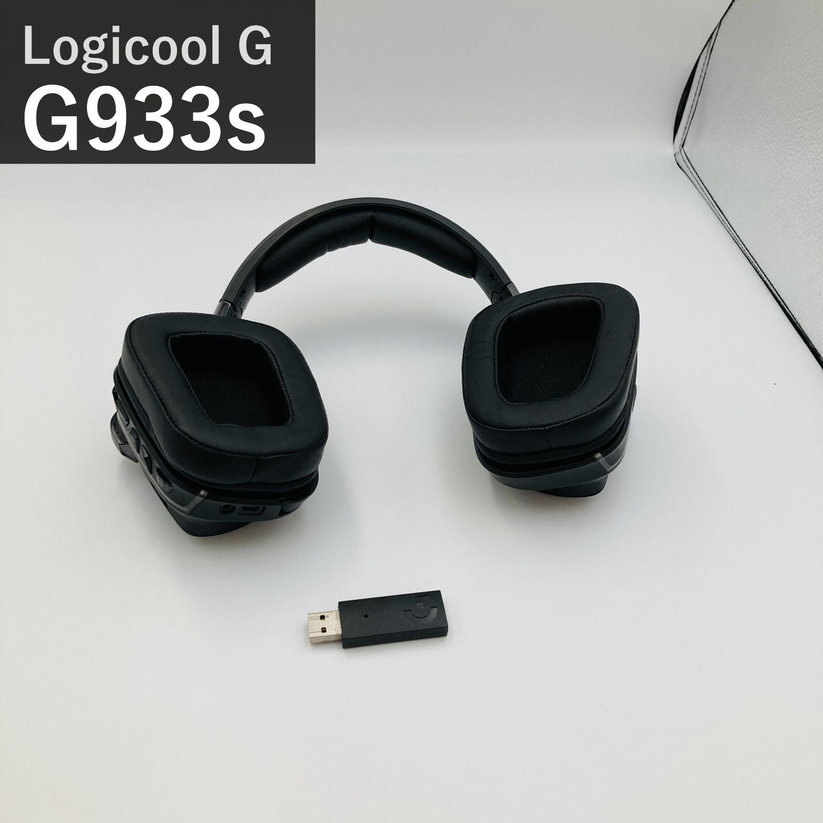 Logicool G ロジクール G ワイヤレス ゲーミングヘッドセット G933s ブラック Dolby 7.1ch LIGHTSYNC RGB ノイズキャンセリングマイク PS5 PS4 PC Xbox 対応 USBレシーバー 軽量 国内正規品