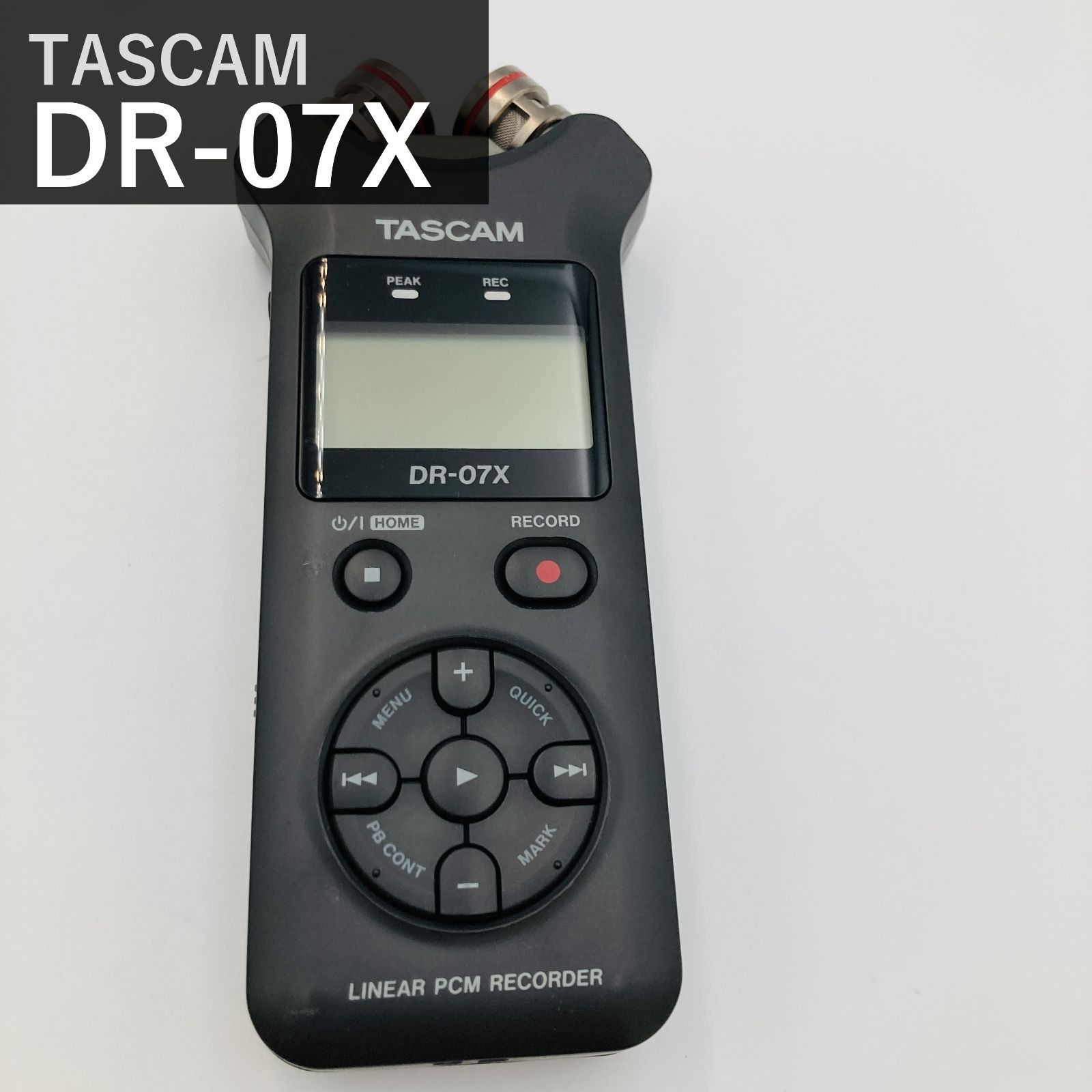 TASCAM タスカム DR-07X リニアPCMレコーダー ハンディレコーダー