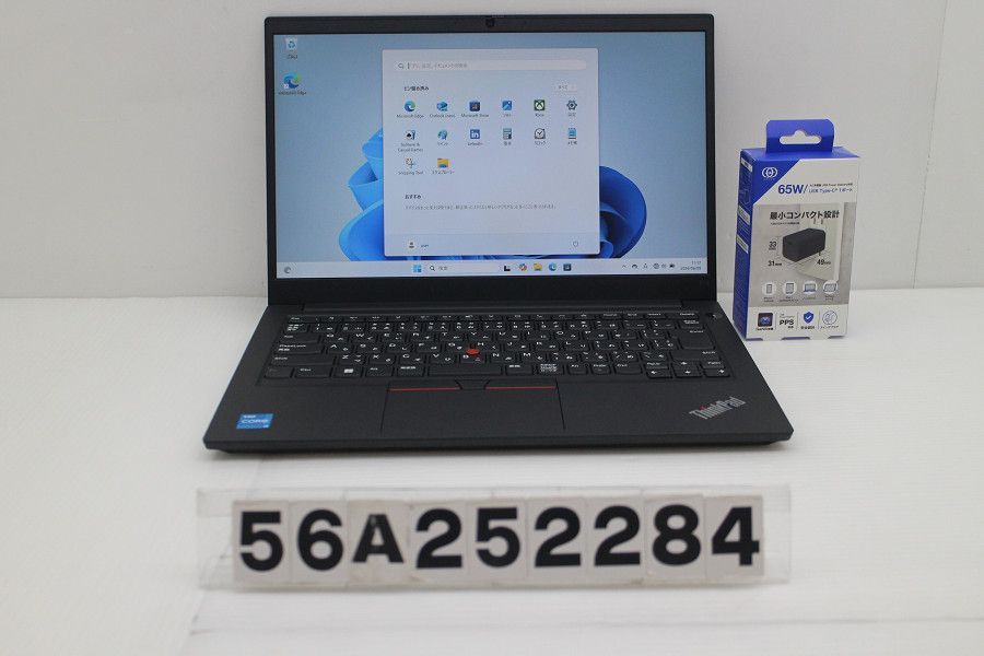 Lenovo ThinkPad E14 Gen4 Core i3 1215U 1.2GHz/8GB/256GB(SSD)/14W/FHD(1920x1080)/Win11 【56A252284】