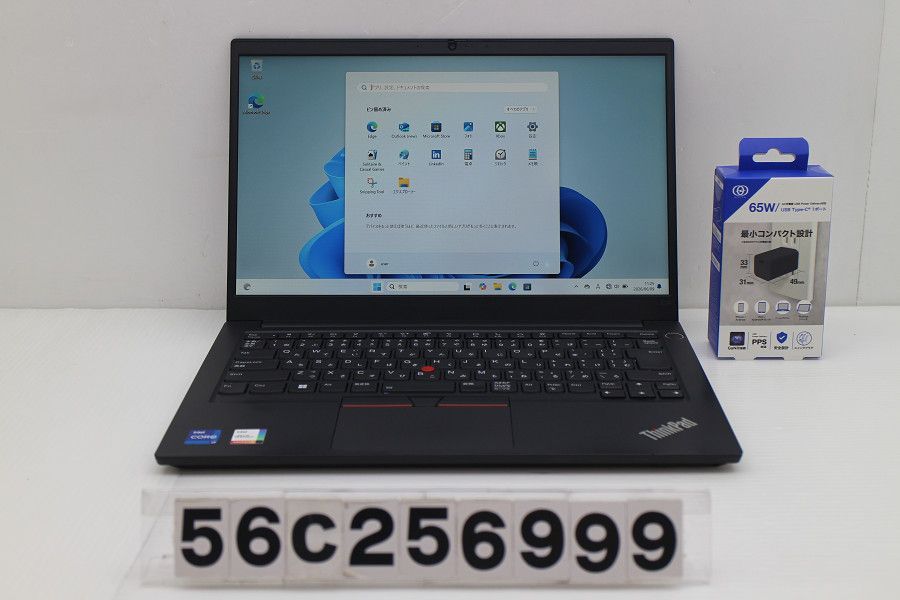 Lenovo ThinkPad E14 Gen4 Core i7 1255U 1.7GHz/16GB/256GB(SSD)/14W/FHD(1920x1080)/Win11 【56C256999】