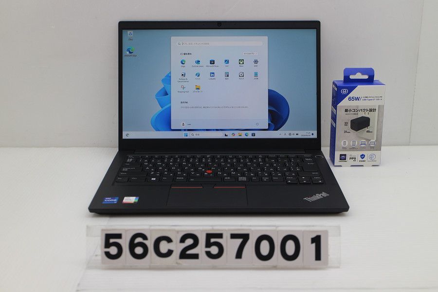 Lenovo ThinkPad E14 Gen4 Core i7 1255U 1.7GHz/16GB/256GB(SSD)/14W/FHD(1920x1080)/Win11 【56C257001】