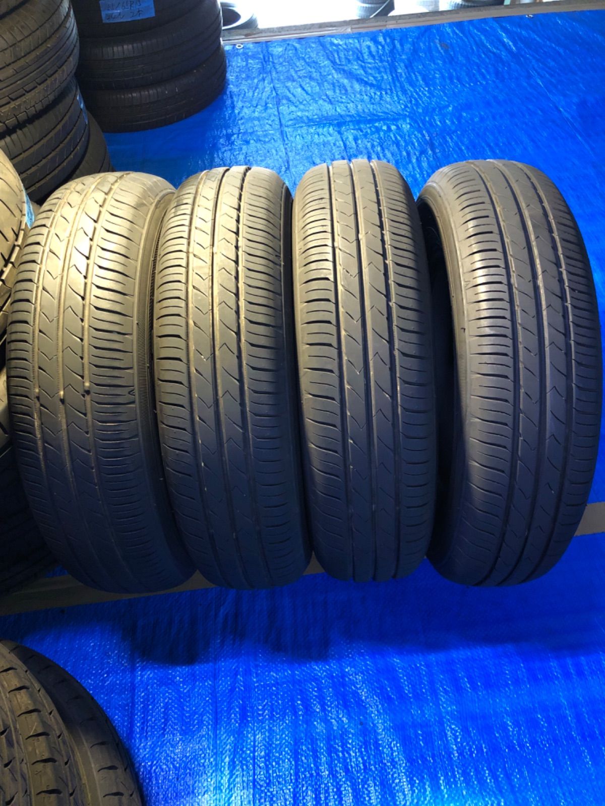 ①サマータイヤ 2023年 145/80R12 バリ山 TOYO トーヨータイヤ SD-k7