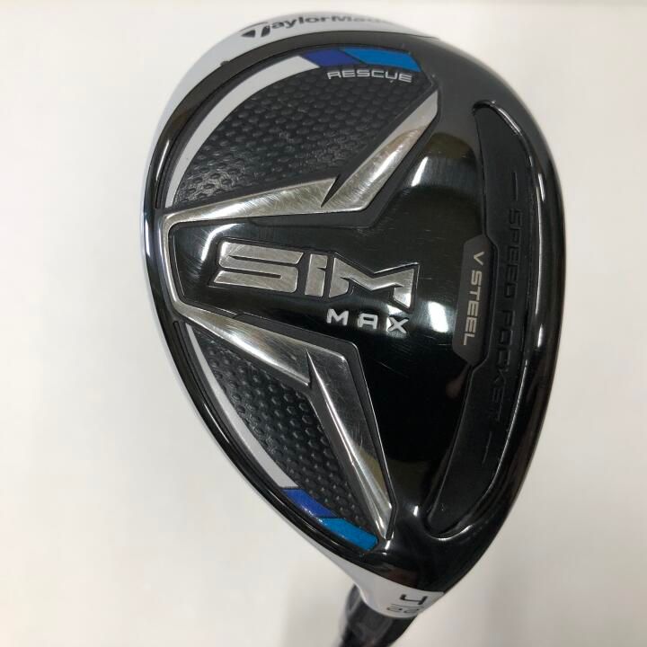 テーラーメイド　SIM MAX　22度　TENSEI BLUE TM60　Sフレックス　ユーティリティ　中古　ゴルフドゥ！柏店【最短即日発送】