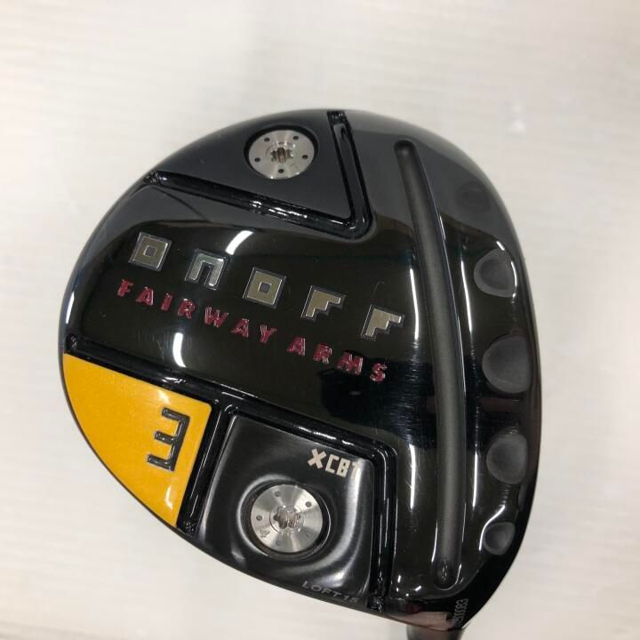 グローブライド　ONOFF FAIRWAY ARMS KURO 2022　15度　CBT:622F　Sフレックス　フェアウェイウッド　中古　ゴルフドゥ！柏店【最短即日発送】