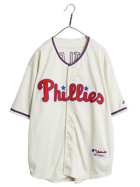 フィリーズ ベースボール シャツ メンズ XXL 程/ MLB オフィシャル