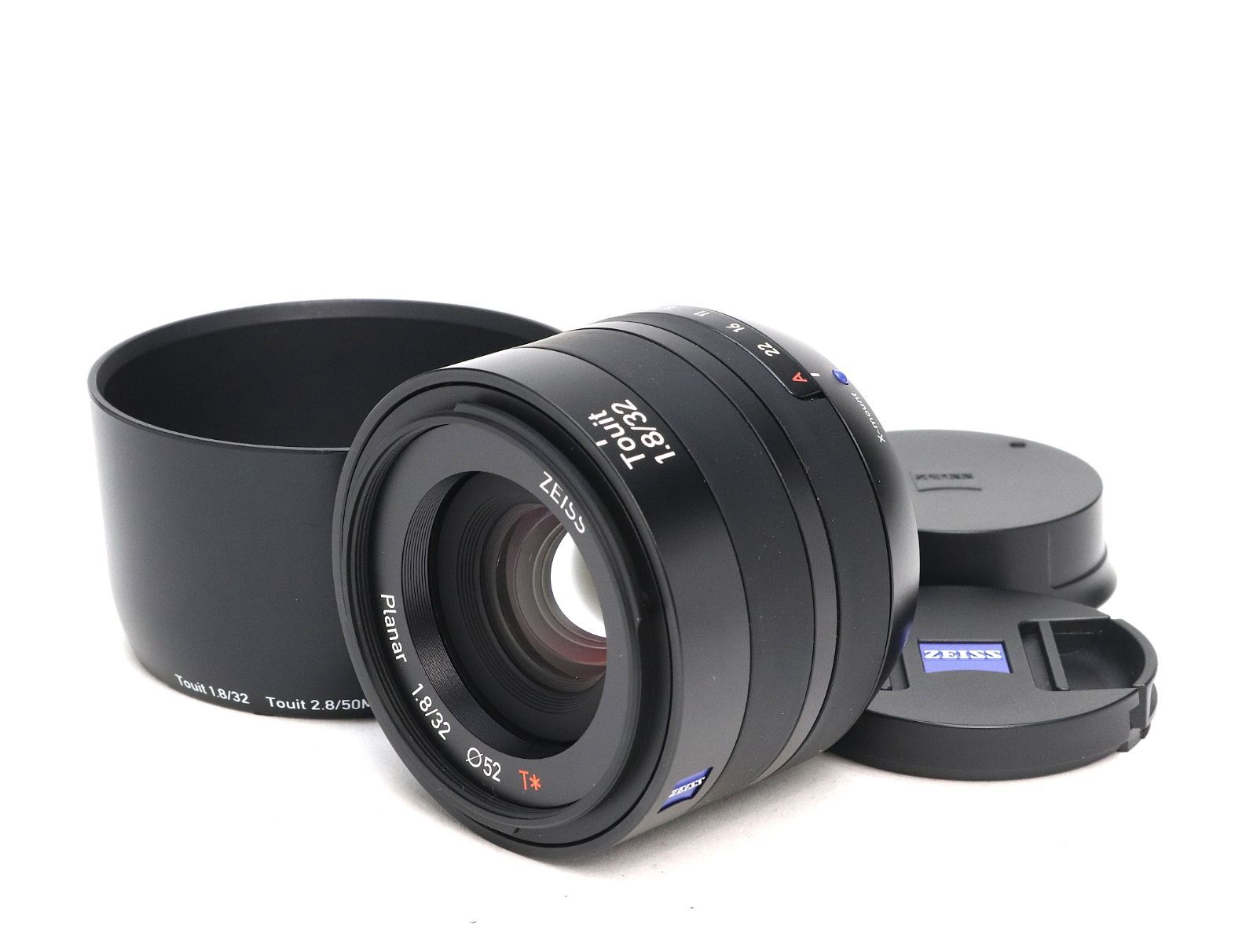 AA- (極上品) Carl Zeiss ZEISS カールツァイス Touit 32ｍｍ F1.8 FUJIFILM Xマウント 初期不良返品対応 66-51