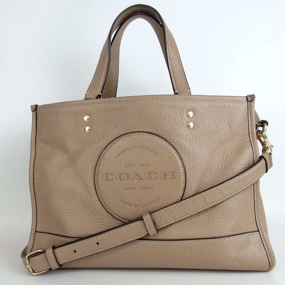 COACH コーチ ハンドバッグ デンプシー キャリーオール ウィズ レザー