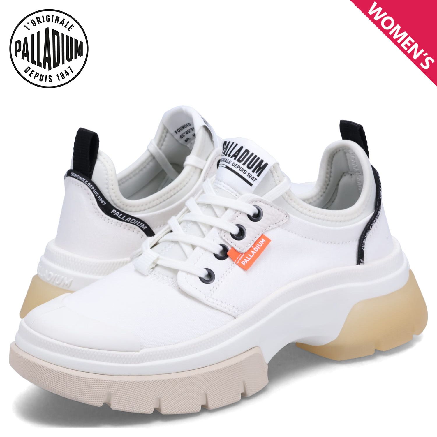 パラディウム PALLADIUM スニーカー パラウェーブ ロー メトロ レディース 厚底 PALLAWAVE LO METRO 98577-116