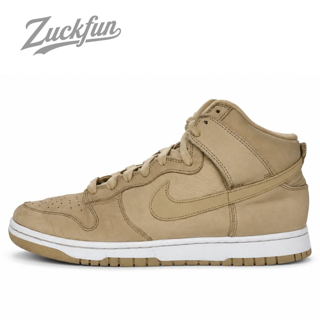 NIKE DUNK HIGH PRM ダンク ハイ カット ベージュ ホワイト 白 メンズ ナイキ スニーカー 28 cm U11897