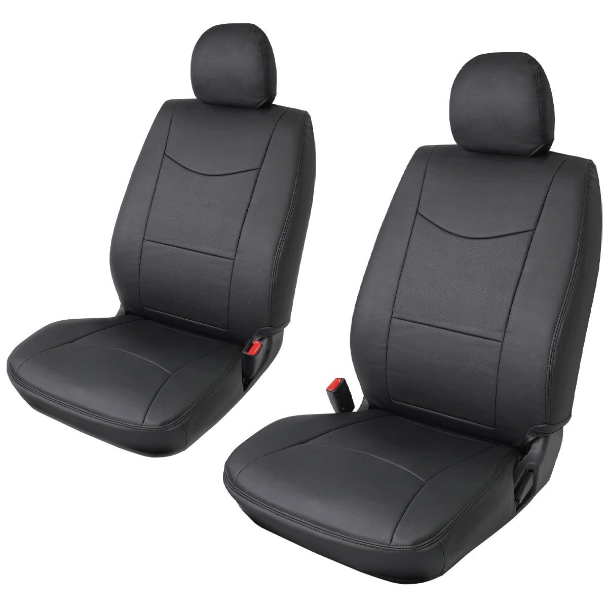 R★TRISTAR'S [ハイエース レジアスエース 200系 S-GL スーパーGL専用 1型?8型 対応] フロントシート用 シートカバー (パンチングレザー) 1126ef17