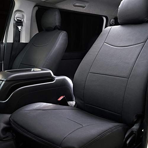 R★TRISTAR'S [ハイエース レジアスエース 200系 S-GL スーパーGL専用 1型?8型 対応] フロントシート用 シートカバー (パンチングレザー) 1126ef17