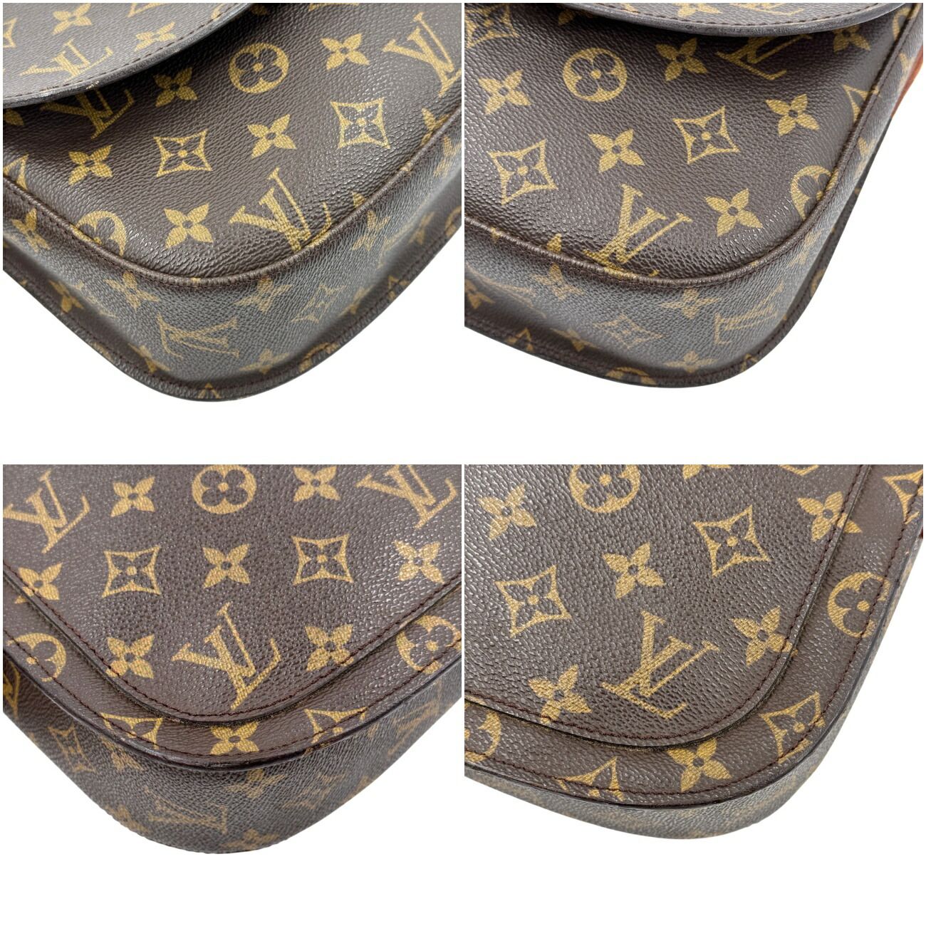 LOUIS VUITTON サンクルーGM モノグラムキャンバス ブラウン