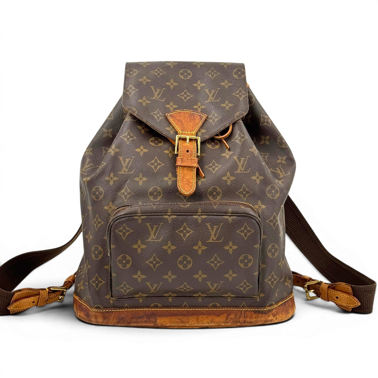 LOUIS VUITTON モンスリGM モノグラムキャンバス リュックサック M51135
