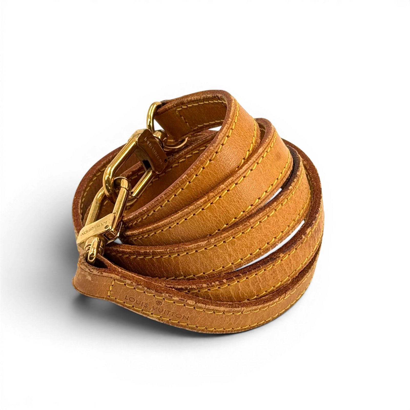 LOUIS VUITTON ショルダーストラップ ヴァケッタレザー 調節不可 GP留め具