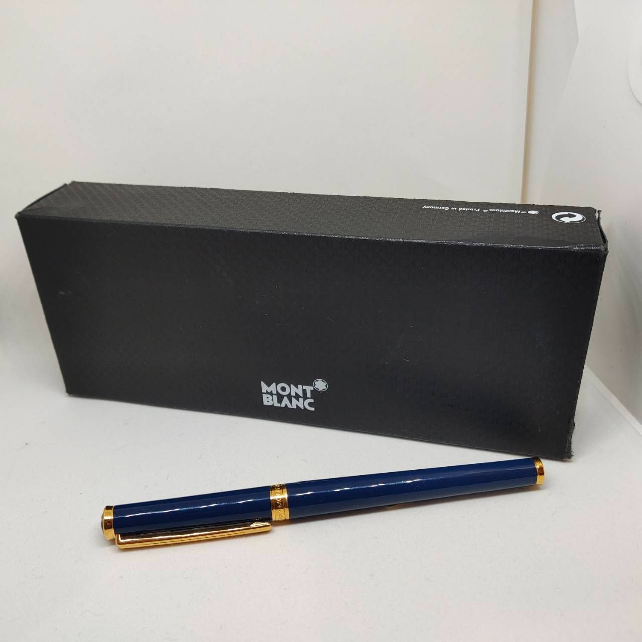 モンブラン ノブレス F 細字 オブリージュ ダークブルー 極美品】モンブラン ノブレス オブリージュ MONTBLANC NOBLESSE OBLIGE