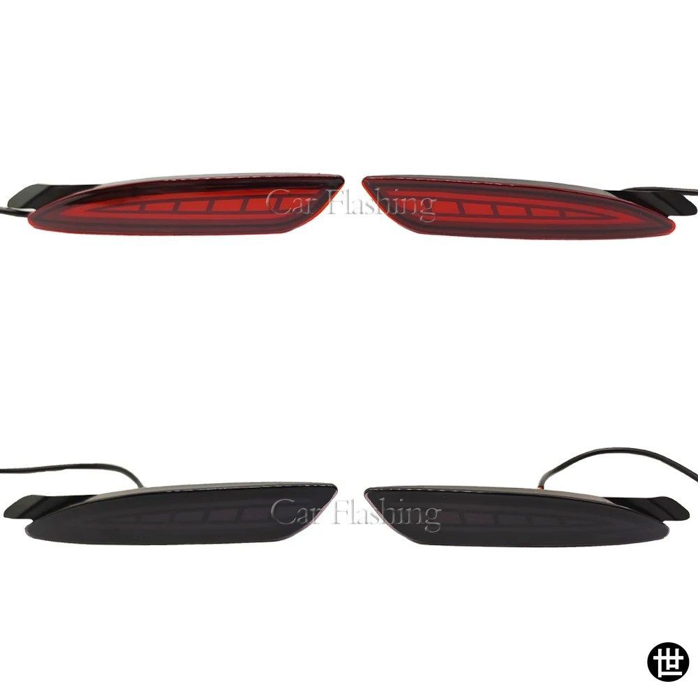 マツダ6 アテンザ 19-22マツダ3 ハッチバック 19-22CX5 22-23 用リフレクターリアランプ 車用LEDバンパーブレーキライトウィンカー 2個セッ