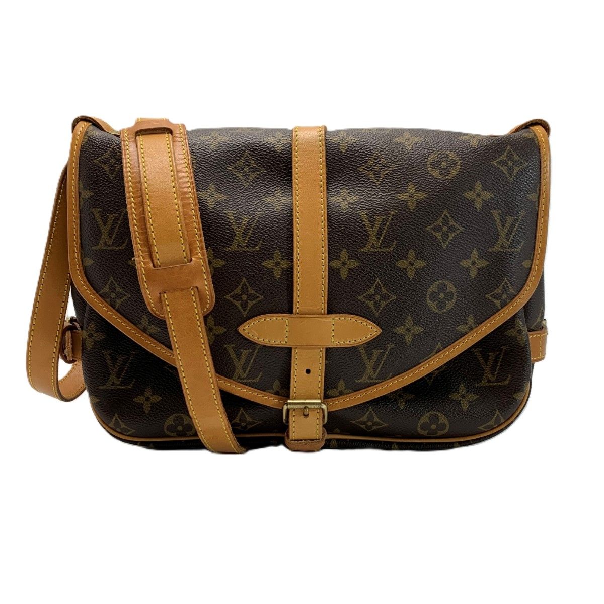 LOUIS VUITTON ルイヴィトン モノグラム ソミュール M42256 バッグ ショルダーバッグ
