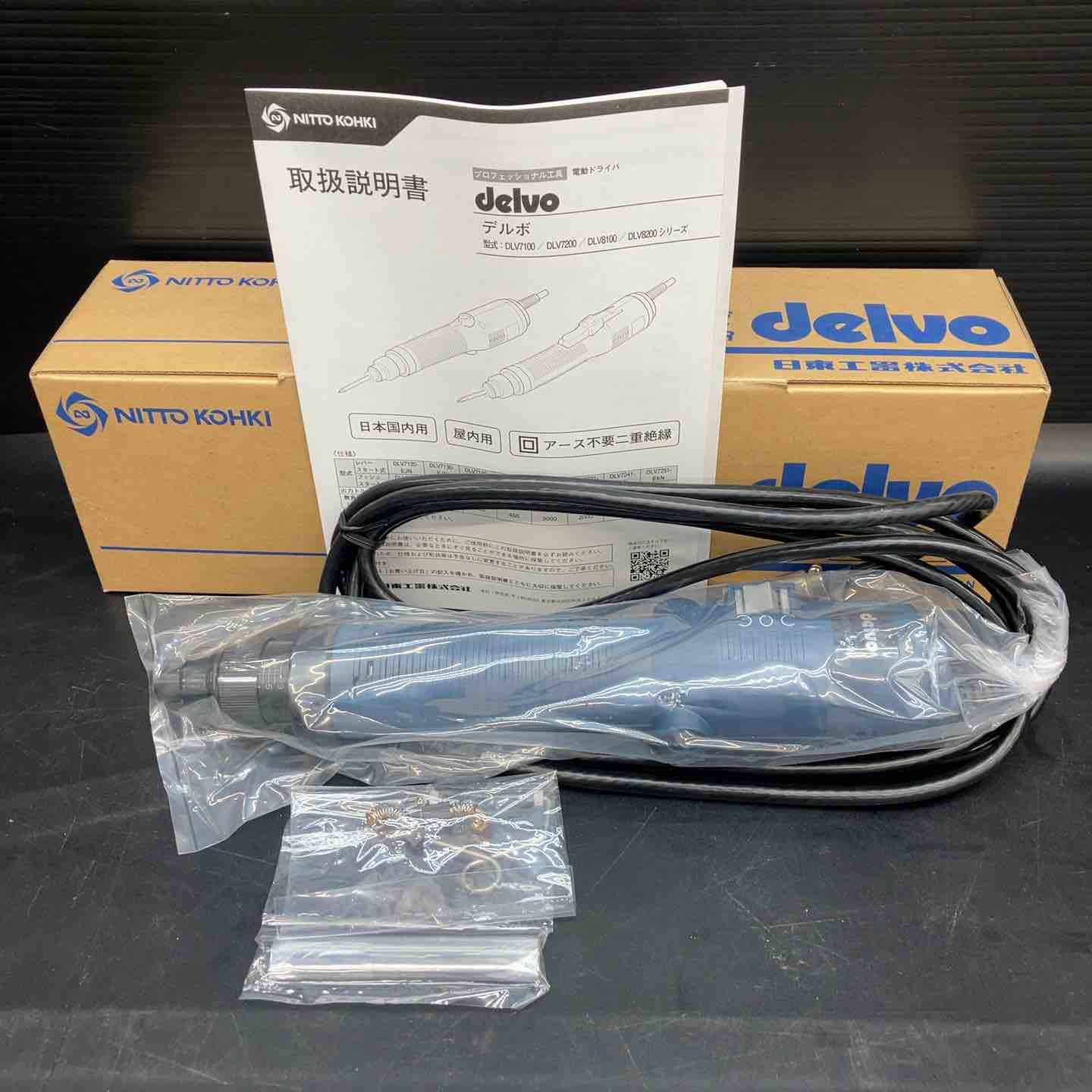 【未使用品】日東工器 デルボ 小ねじ用電動ドライバ DLV8130-SPC【川越店】