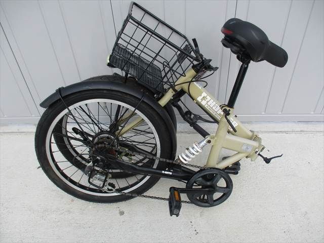 中古の自転車 F170 整備済み☆完成車発送☆ 11800円☆ 折りたたみ中古自転車