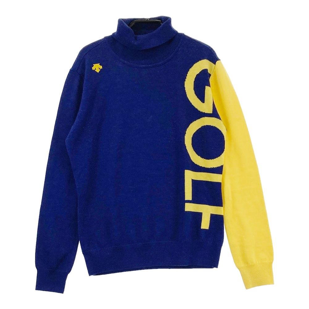 サイズ：M DESCENTE GOLF デサントゴルフ タートルネック ニット