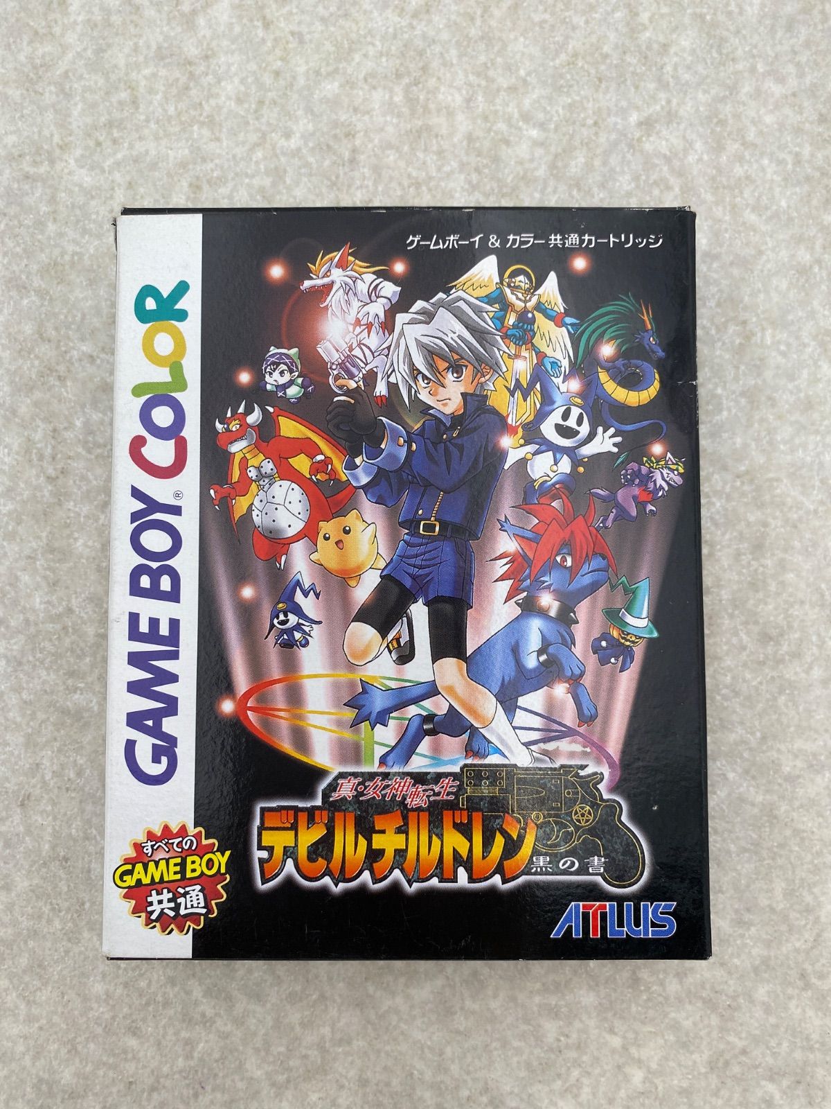 真・女神転生デビルチルドレン黒の書 ゲームボーイカラー ソフト 