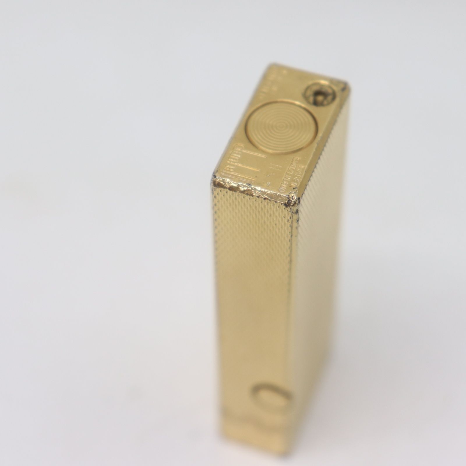 ITMX1O5MPIFC dunhill ダンヒル ガスライター ゴールド メッキ 
